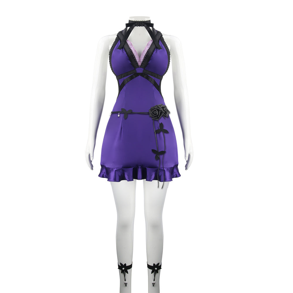 Final Fantasy VII Remake Tifa Lockhart Dress Cosplay Costume