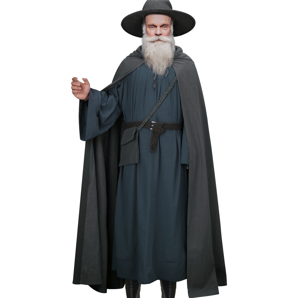 Gandalf The Hobbit Wizard Cosplay Costume The Lord of the Rings (S-XL ...