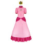 Super Mario Princess Peach Dress Cosplay Costume
