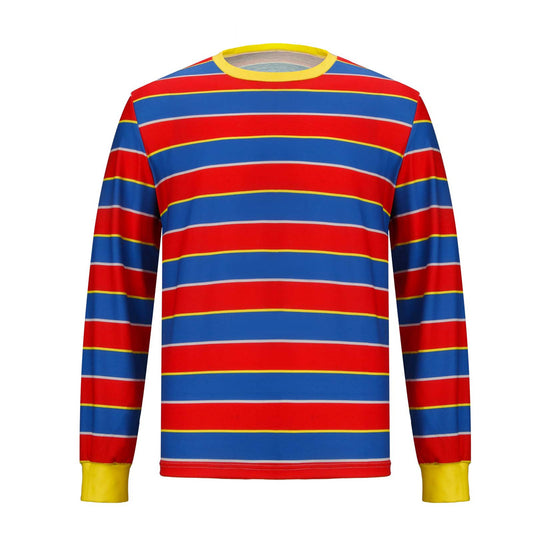 Sesame Street Ernie Men's Striped Shirt