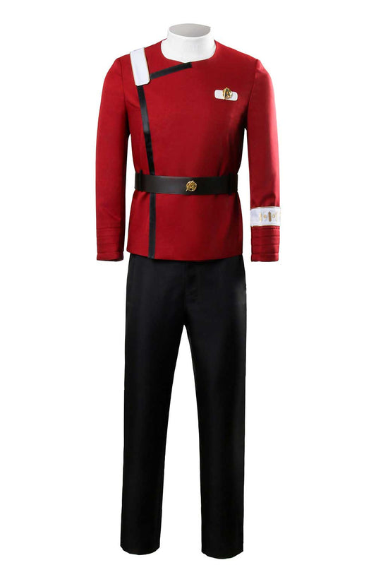 Star Trek Uniform The Wrath of Khan Starfleet James Tiberius Kirk Cosplay Costume (Read to Ship) Vikidoky