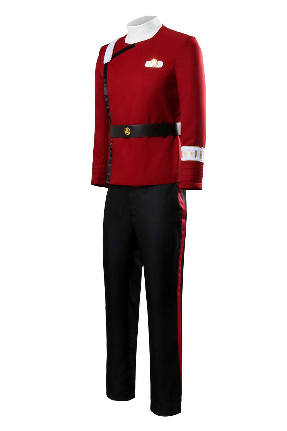 Star Trek Uniform The Wrath of Khan Starfleet James Tiberius Kirk Cosplay Costume (Read to Ship) Vikidoky