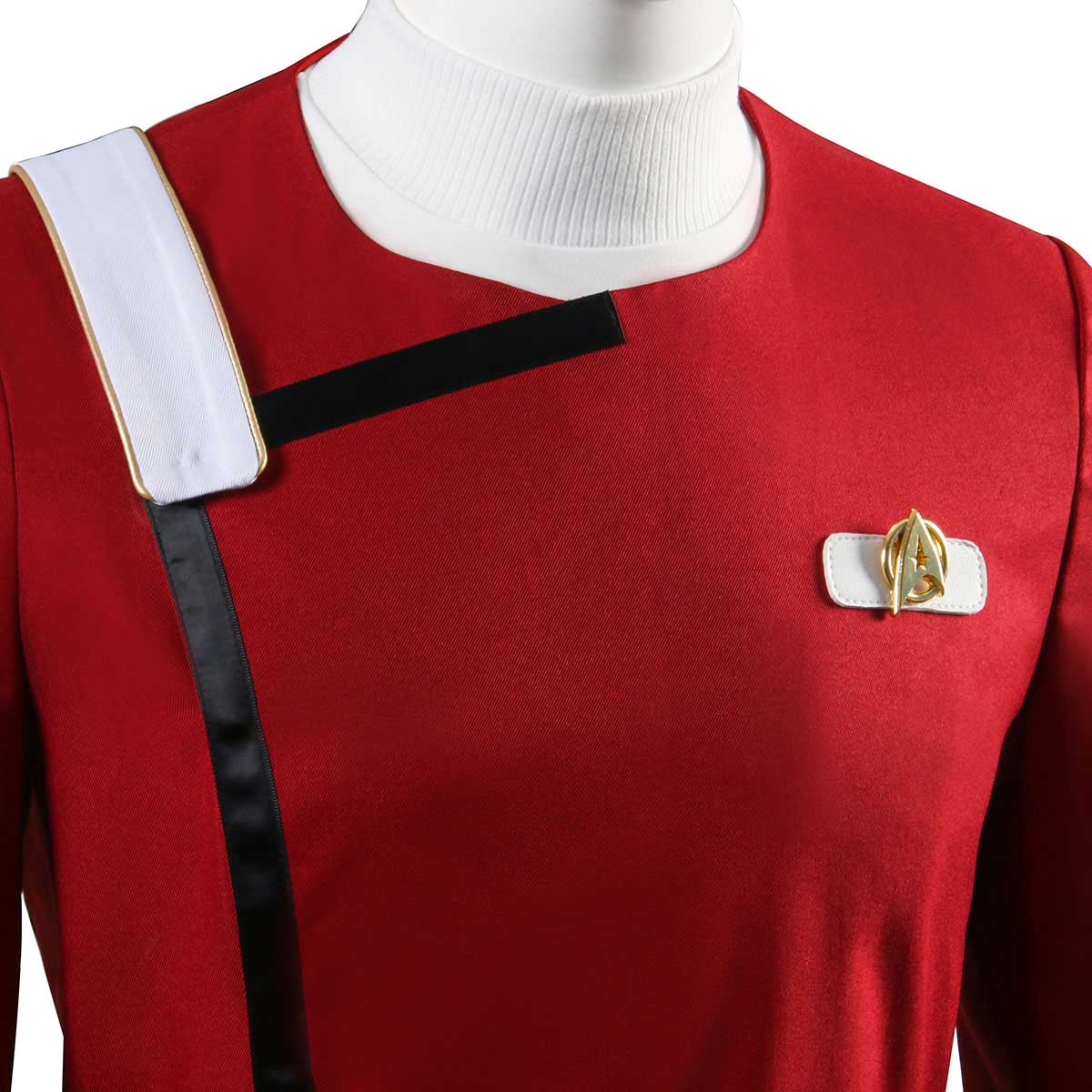 Star Trek Uniform The Wrath of Khan Starfleet James Tiberius Kirk Cosplay Costume (Read to Ship) Vikidoky