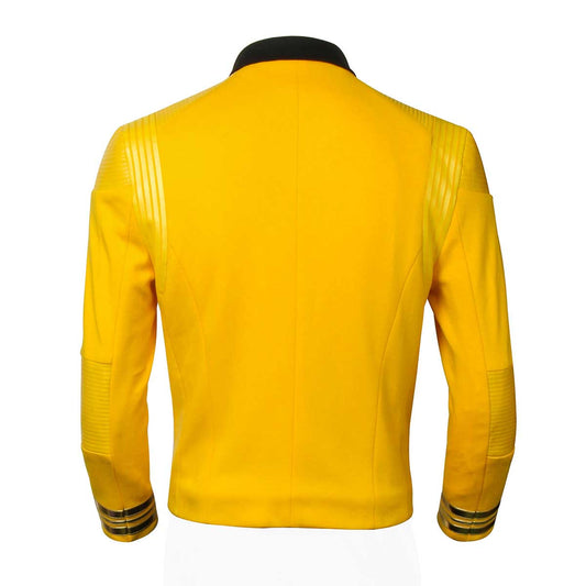 Star Trek Uniform Discovery Captain Christopher Pike Cosplay Costume Jacket Badge Vikidoky