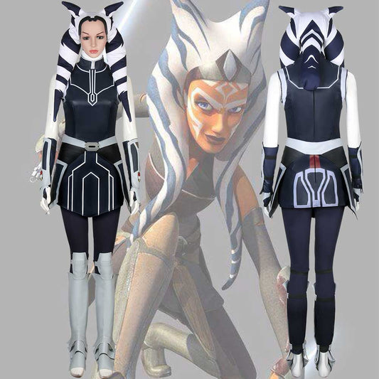 Star Wars The Clone Wars Season 7 Ahsoka Tano Cosplay Costume