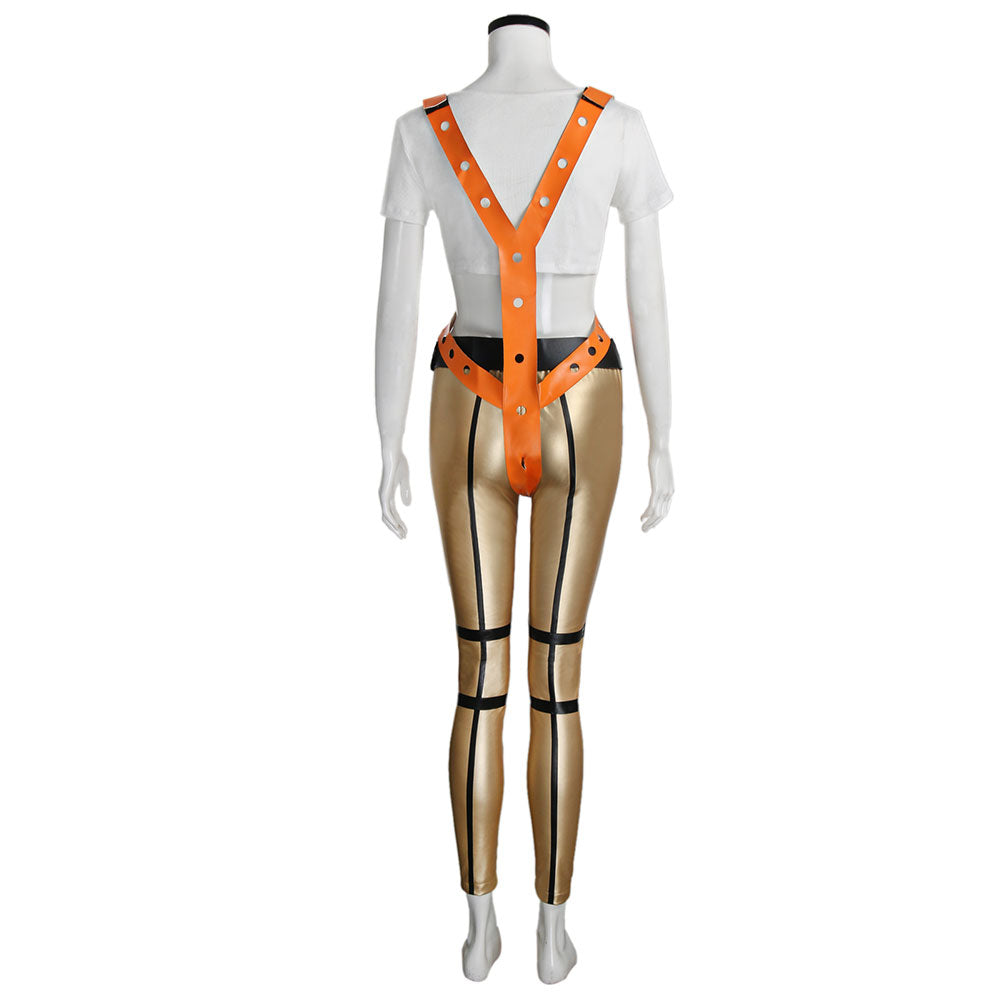 Vikidoky The Fifth 5th Element Leeloo Cosplay Costume VikiDoky