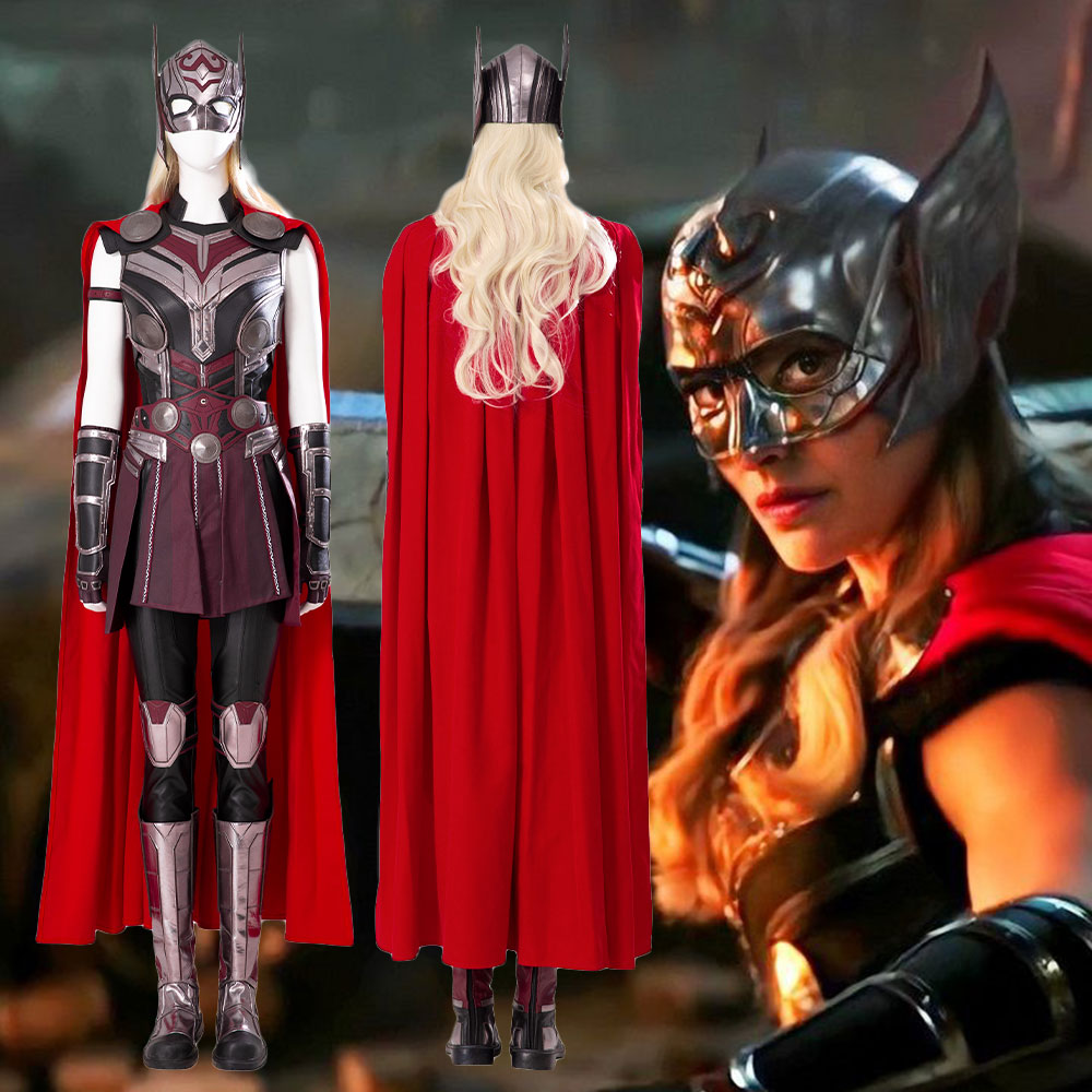Thor: Love and Thunder Jane Foster Mighty Thor Cosplay Costume
