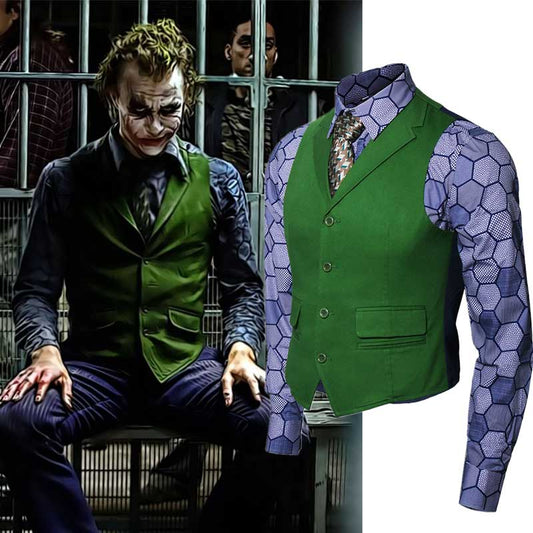 Batman Dark Knight Joker Heath Ledger Arthur Fleck Shirt Vest (Read to Ship)