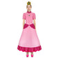 Super Mario Princess Peach Dress Cosplay Costume